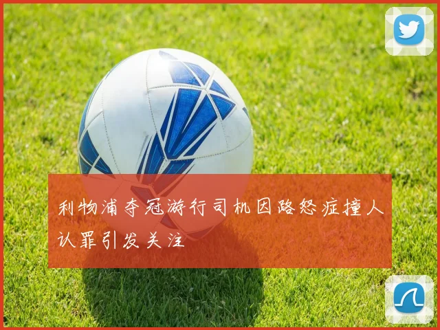 利物浦夺冠游行司机因路怒症撞人认罪引发关注